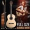 Pyle 39'' Inch 6-String Classical Guitar - Guitar with Digital Tuner & Accessory Kit (Nature color, matt PGACLS100 - alternate 4